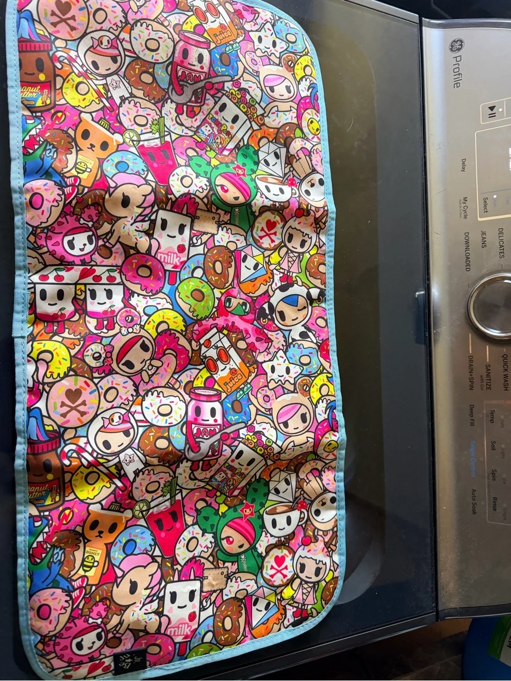 Tokidoki tokipops jujube changing pad - Pink Multicolor